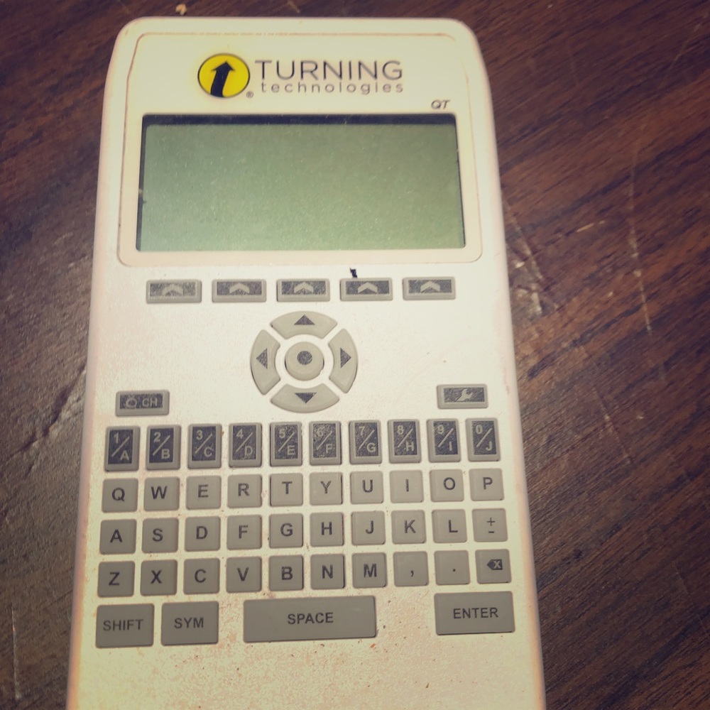 Turning Technologies QT Device RCQR-01 Clicker